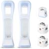 Wii Motion Plus Adapter Set of 2 Wii Remote Control Silicone Case Wii Remote Control Jacket Wii A...