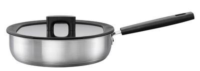 Chef's Frying Pan 26 Cm / 2.8 L With Lid Hard Face Steel 1052248