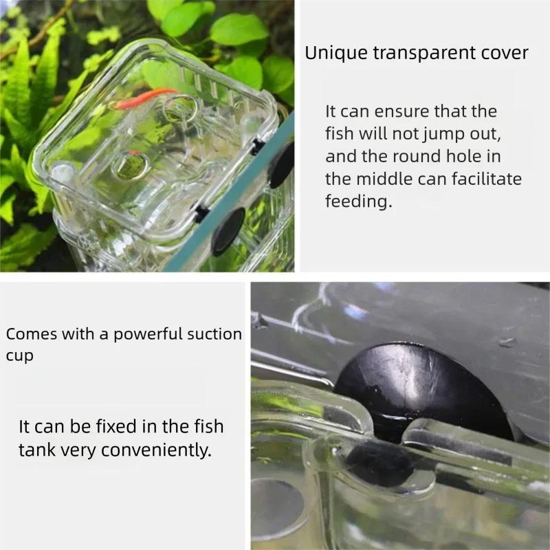 Aquarium Fish Breeder Box Durable Betta Tanks Fishs Breeding Isolation Box Hatching Incubator Box for BabyFish Shrimp SZXZYG01