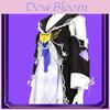 Schwarzes Turm-Cosplay-Kleid für Damen, bequem und stilvoll!