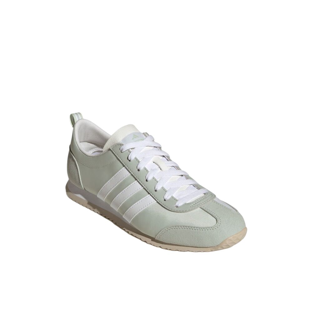 Adidas Vs Jog 2.0 Soft Comfortable Durable Low-Top Lifestyle Casual Shoes Unisex Casual Shoes Green JR4649