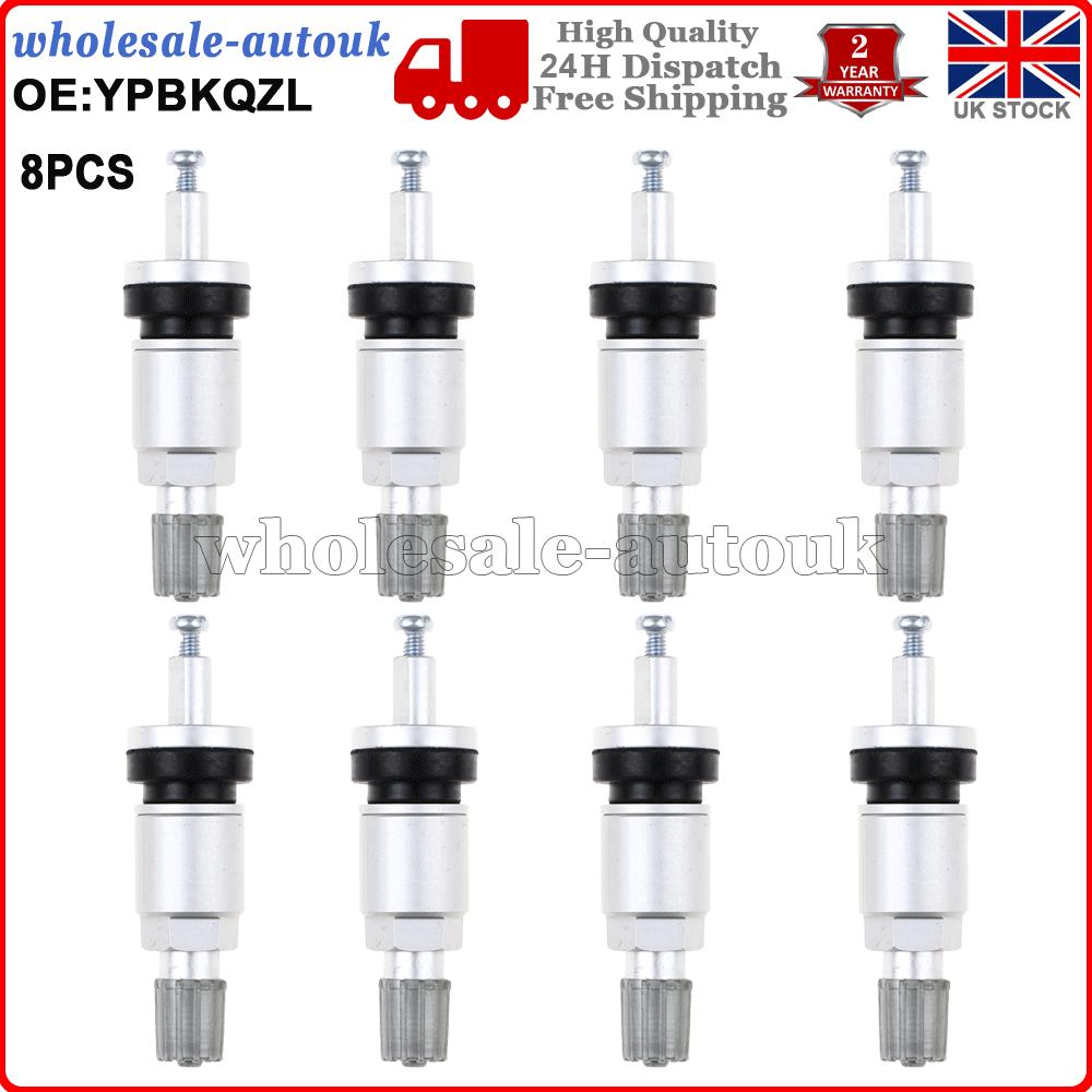 8PCS For Buick Alloy Tubeless Valve Stem Repair Kit Aluminum TPMS Tire Valves