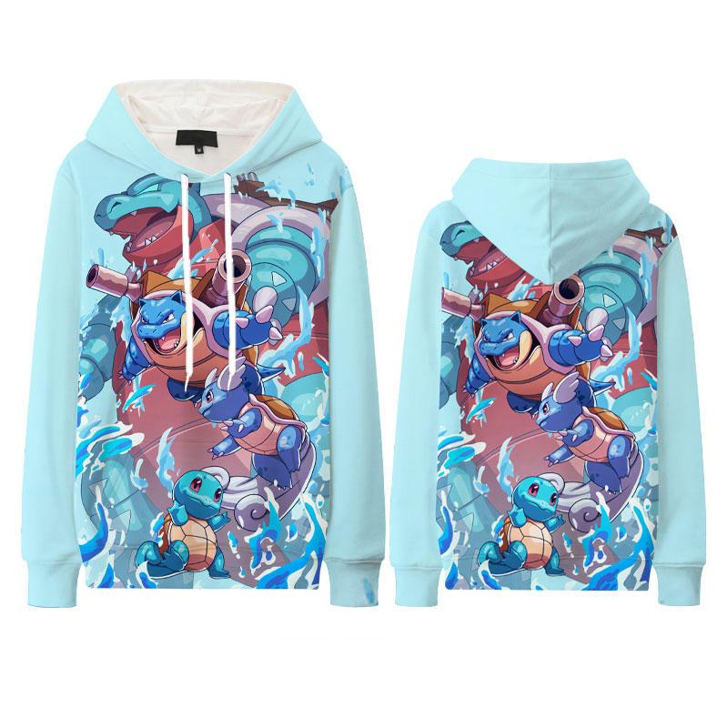 Potdemiel Dame Hettegenser Pokémon Pikachu Tegneserie Hettegensere 3d Trykk Genser Trendy Dame Streetwear Klær For Vår Høst Topper