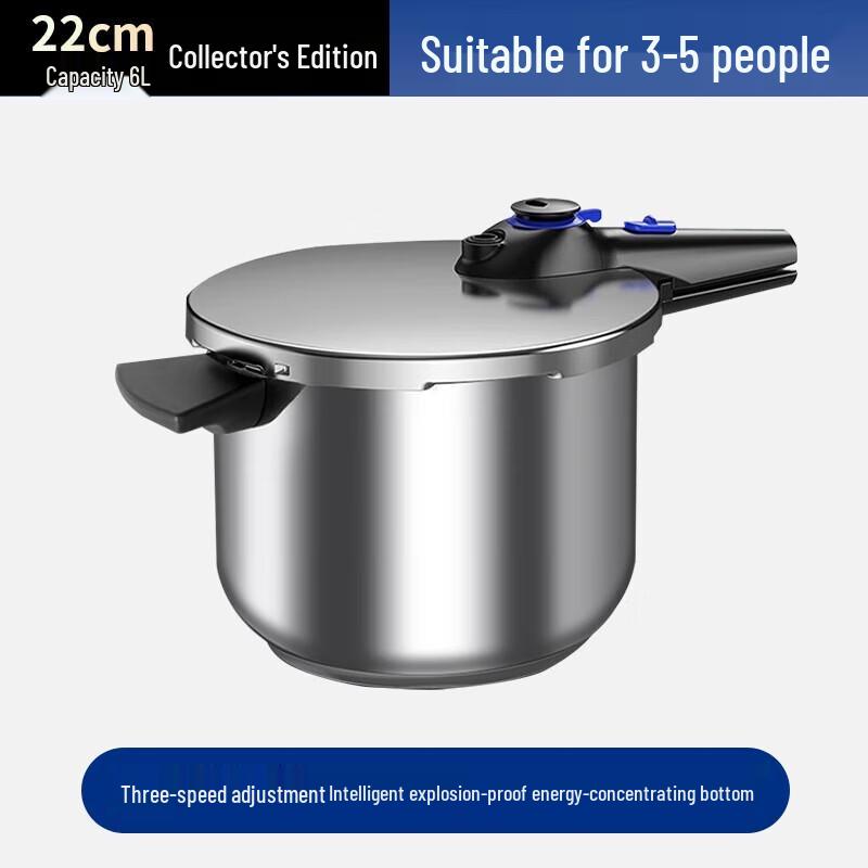 Ukk 6L 304 Stainless Steel Pressure Cooker