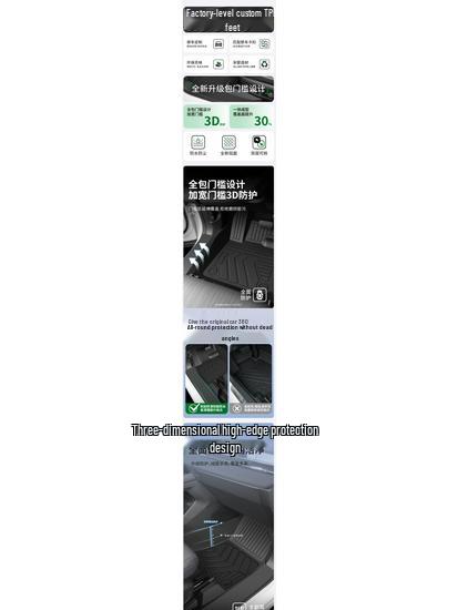 Jike X Floor Mats: Zeekr Accessories for 4-5 Seater Cars, Interior Decor & Modification Supplies