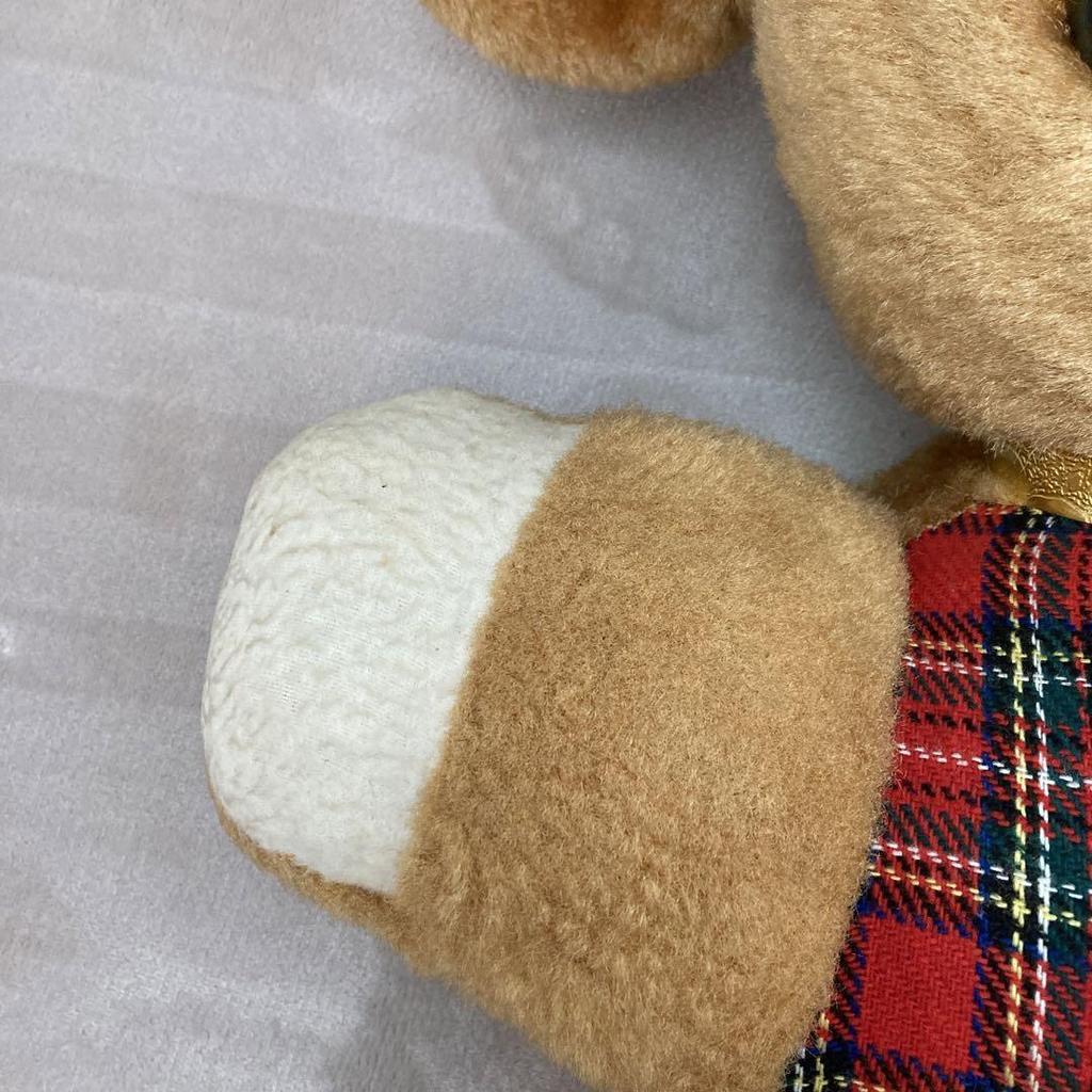 [USED] Showa Retro Bear Plush Toy Teddy Bear