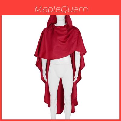Medieval Knight Cosplay Cloak With Hood For Halloween Costume Role Play