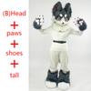In Stock Fursuit Testa Economica Testa Animale Costume Gatto Testa Pelosa Kemono Cane Carino Testa Costume Gioco di Ruolo