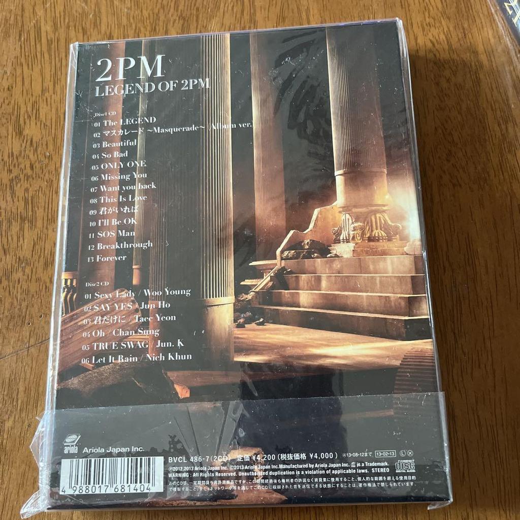 [USED] LEGEND OF 2PM 2 Points