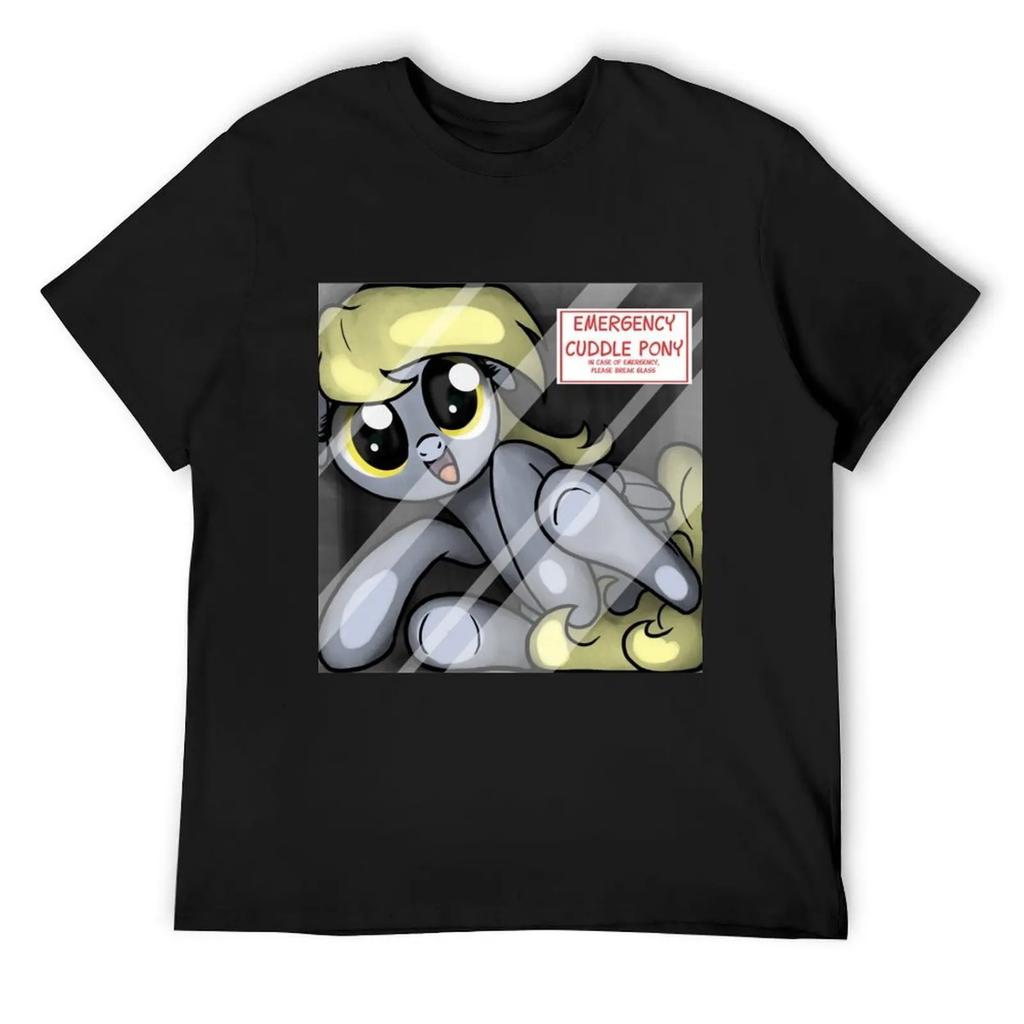 Emergency Cuddle Derps T-Shirt plus sizes Aesthetic clothing oversized graphic tee vintage graphic tee men t shirt