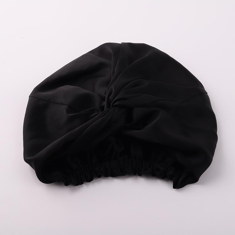 Mulberry Silk Night Cap 19 Momme Women's Solid Sleeping Hat Night Sleep Cap Hair Care Free Shipping World Wide