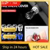 For AMG Benz 4pcs Car Wheel Tire Valve Caps Stem Case With Logo Auto Styling for Mercedes Benz W211 W204 W210 W203 CLA GLA Auto