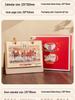 2026 Chinese Style Wooden Desk Calendar - Office Desktop Ornament & Gift