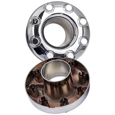 1 PAIR For Ford F350 Super Duty Dually Front 4X4 Open Wheel Center Hub Cap 05-18