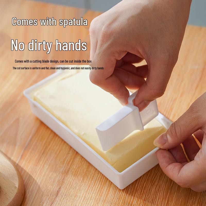 Japanese Butter and Cheese Storage Box with Lid