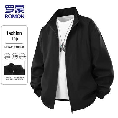 Men's Stand Collar Casual Jacket