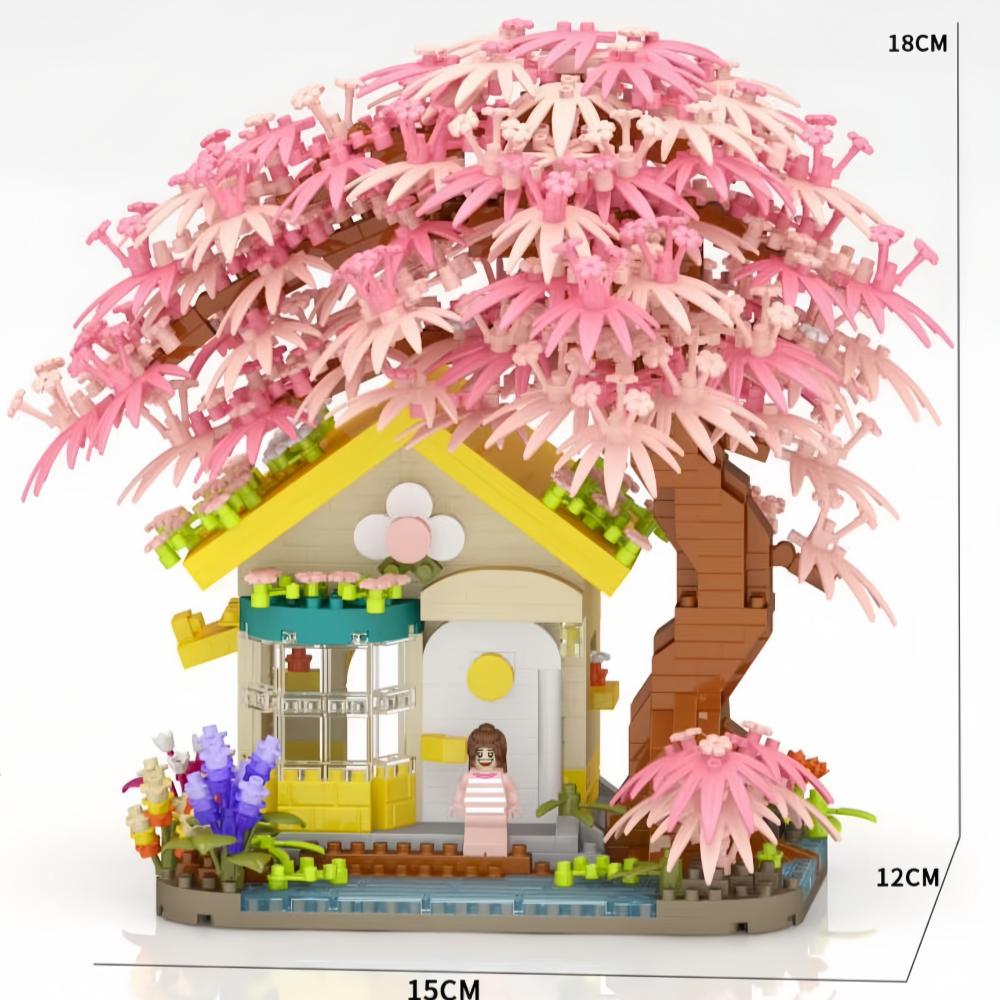 

Бамбуковый бонсай Мини Строительные Блоки Серия 3D Модель Кирпичи Взрослые Украшения Детские Игрушки Подарки Благословение Безопасно и Надежно Wish Tree Blocks