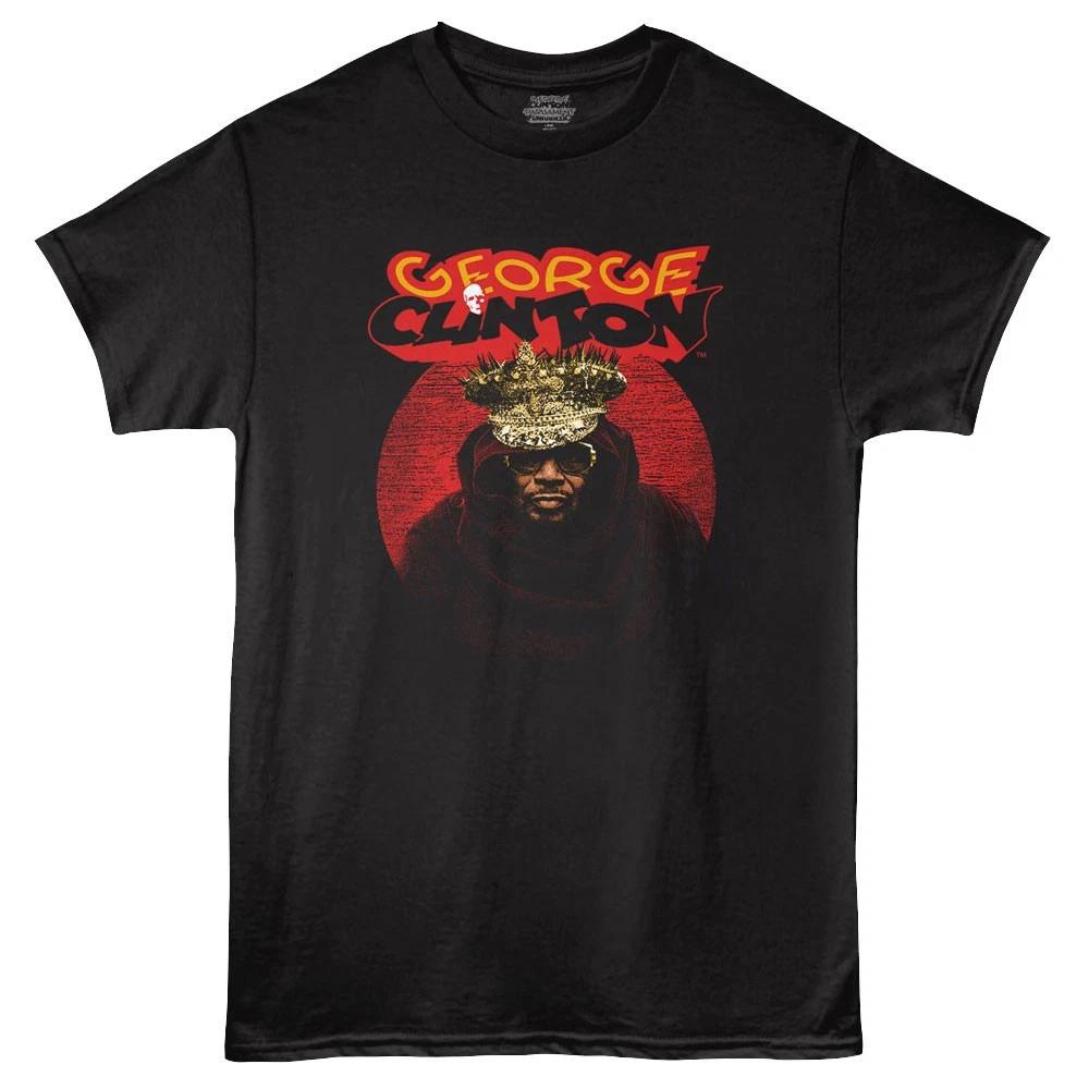 George Clinton Crown Photo Funkadelic Men s T shirt M