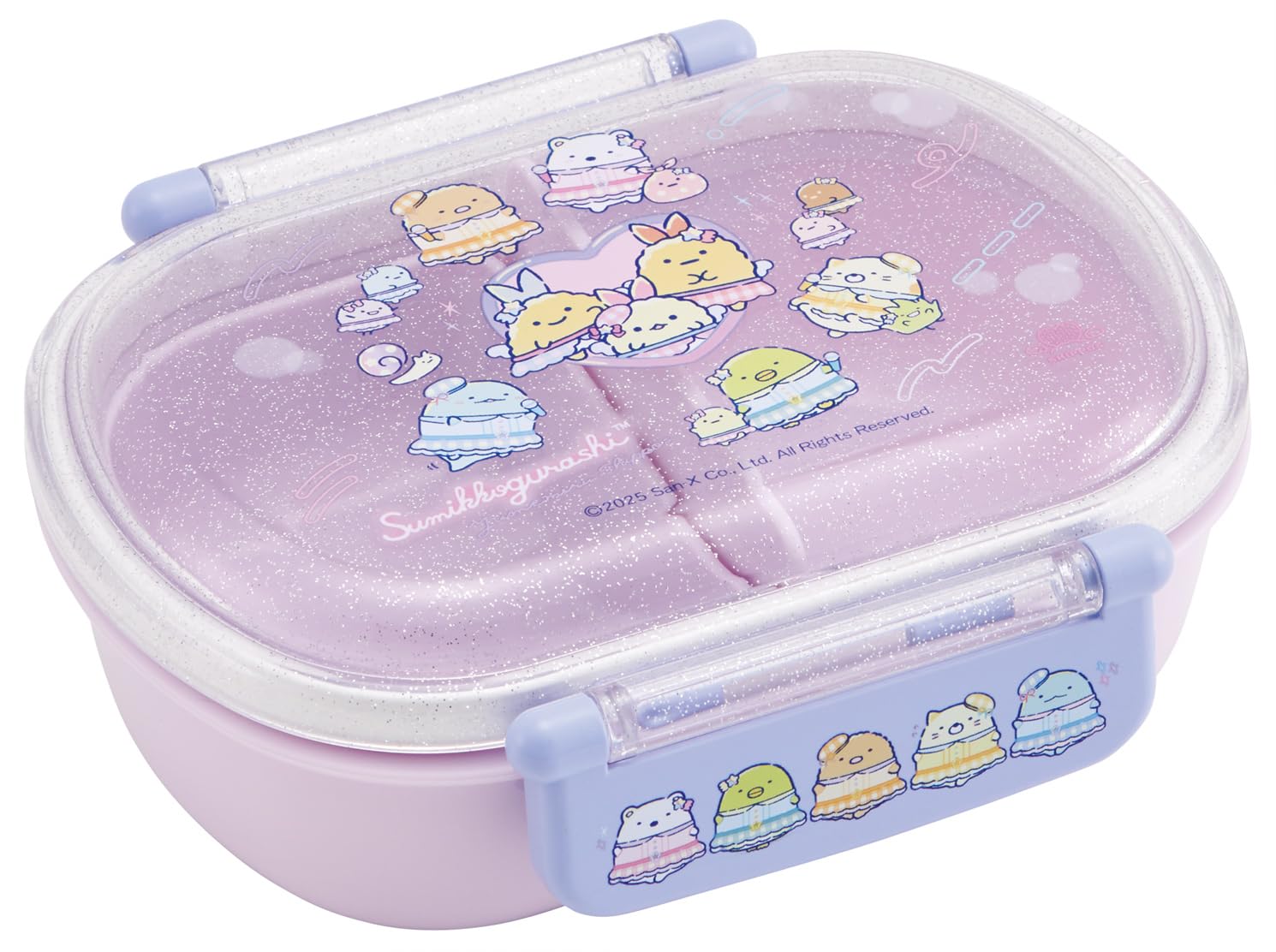 

Skater Bento Fluffy Single Made in Dishwasher and Microwave Sumikkogurashi Dreaming Kids Box, Serving, Tier, 360ml, Japan, Safe, Tails, Girl s