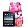 3D Cartoon Rabbit Backpack for Girls Kindergarten Pink Schoolbag