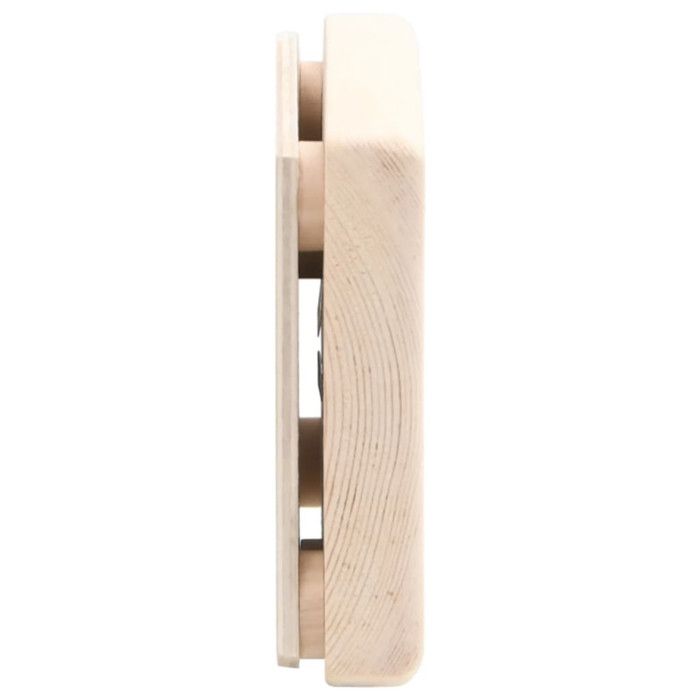 Ensemble 2 en 1 - vidaXL - Hydrothermographe et Minuterie à Sable - Beige - Bois de Pin - Résistant à la Chaleur