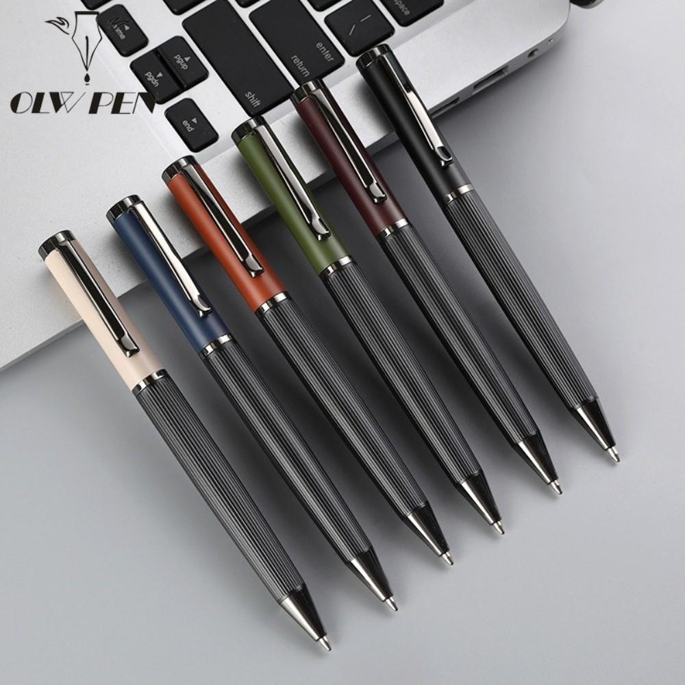 Metal Roller Ball Pen Rotating Office Signing Pen Creative Ballpoint Pen  For Men Women