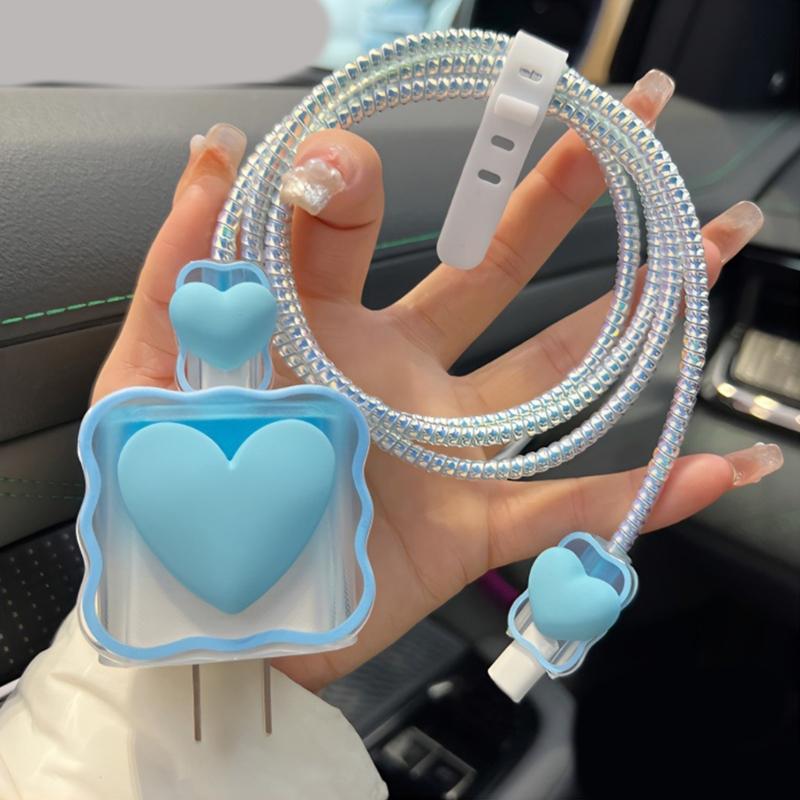 Light Protective Cable Sleeve Environmental Friendly TPU Cord Defender for Secure Charging and Elegant Device Accessories