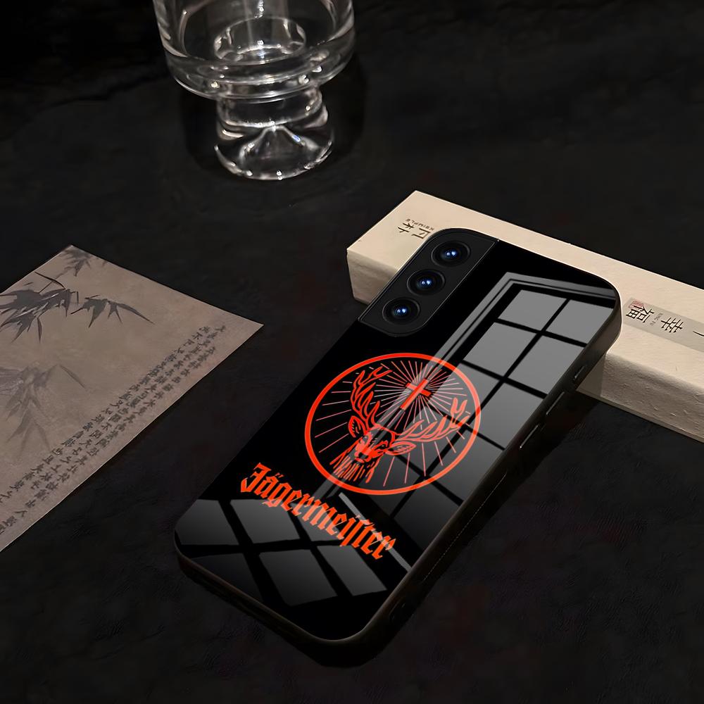 

J-Jagermeisters Phone Case For Samsung S 25 26 24 23 22 21 Ultra 10 Plus A16 Pro Fe 20 Note 34 S30 Glass Shockproof Samsung s20fe
