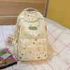 Schoolbag Korean version of small fresh schoolbag Japanese princess versatile cute casual printed backpack junior high school class backpack