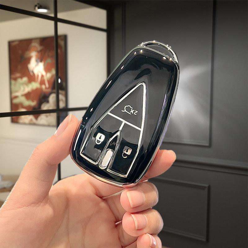 For Changan Eado Uni-T Uni K Oushang X5 X7 Ev Oshan Z6 Cs35 Plus Cs55 Cs75 Auto Accessories Soft Tpu Car Key Case Caps Holder