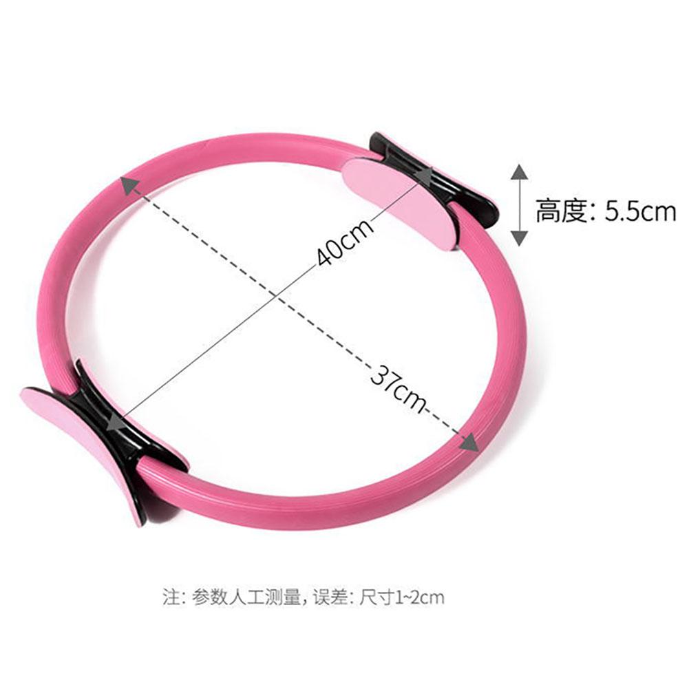 38cm Yoga Fitness Circle Für Fitnessstudio Training Pilates Fitnessring Unverzichtbare Werkzeuge Für Anfänger Yoga Praktizierende