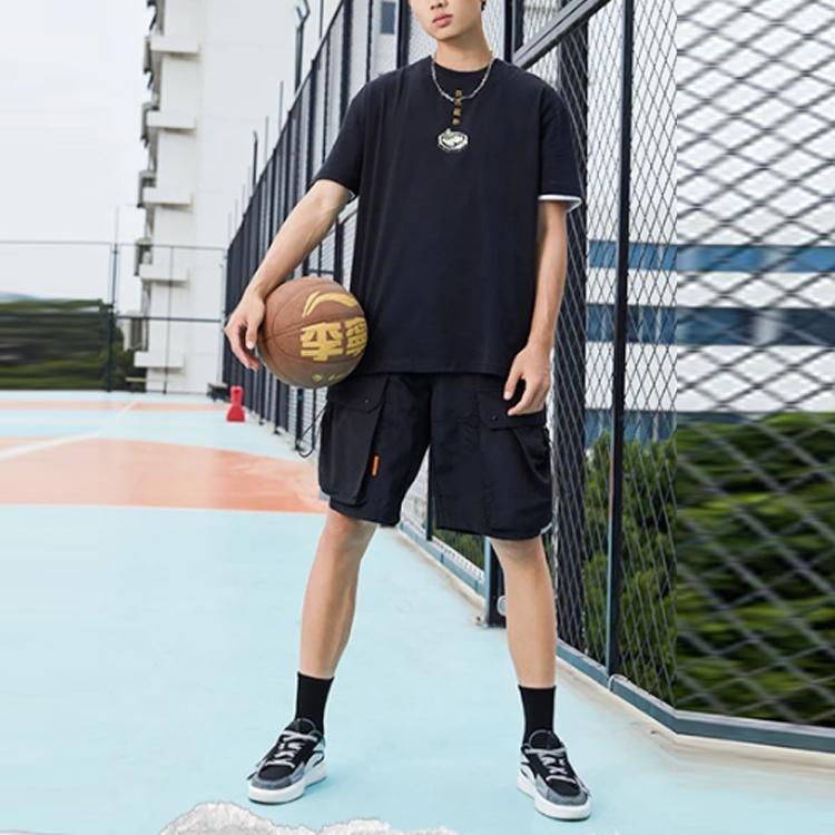 Li Ning Badfive T Shirt Unisex Black AHSR121-5