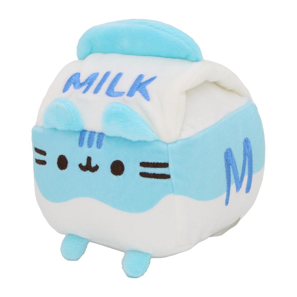 Jucărie de pluș pisică grasă gri: Tematici Sandwich, Înghețată, Gogoașă, Pizza și Hamburger