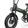 APEFOX RH20: Dvigubi 750W varikliai ryja kalnus. 100 km veikimo nuotolis trunka savaites. 20 colių storos padangos gerai sukimba