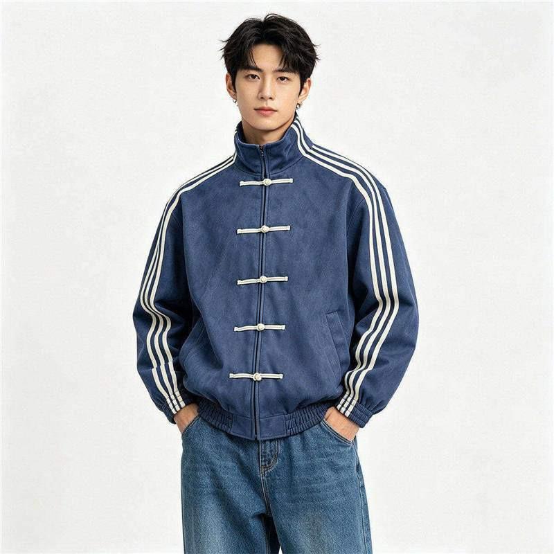 Mens Lightweight Stand Collar Cycling Jacket