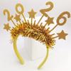 Sequin Star Strip Headwear Sweet Christmas Headpiece Children Gifts Glitter Hair Hoop  Cosplay