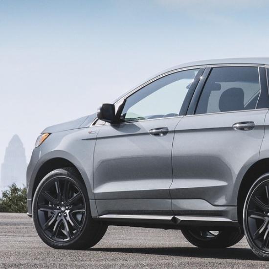 Fit Fusion Ford Edge Front 2015-20 Side Door Left Handle Key Cap Cover Bezel