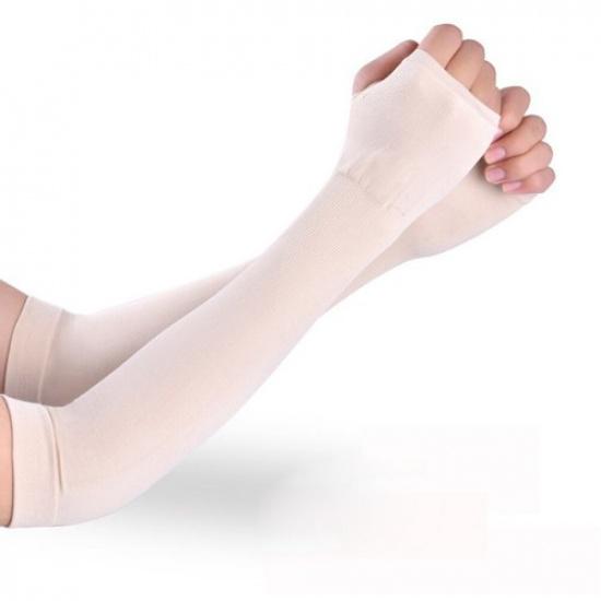 Men Women Elastic Arm Sleeves Cover UV Sun Protection Outdoor Sports Accessorie•