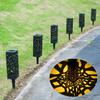 Tomshine DC2V Solar Powered Energy LEDs Lawn Lamp Hollow Pattern Design Lighting Sensor Decorative Landscape Light Outdoor IP65
