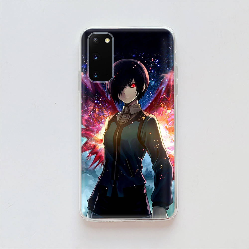 AD94 Tokyo Ghoul Anime Clear Case for Samsung A04 A14 A23 A34 A54 M23 M33 M52 M53 Realme 10 9 C30S C35 C55 VIVO Y02 Y21 Y33S Y51 X80 V25 Cover