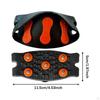 Ice Traction Cleats Non Slip Gripper Jogging Outdoor Walking with 5 Manganese Steel Grips Supplies