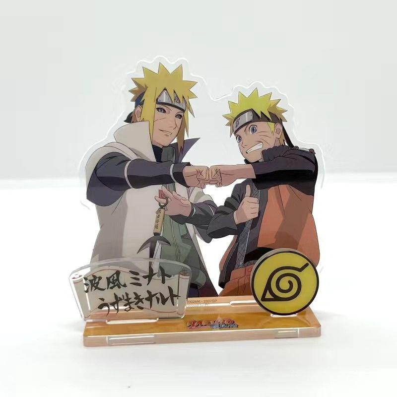 Japanese cartoon Naruto anime peripheral personality model ornaments acrylic stand full collection of card characters anime