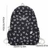 Nylon Bow Backpack Lightweight Teenagers Shoulder Bag Students School Bag  Junior High School