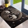 VIKAMA Sacred Elephant Carpet A Majestic Floor Mat Doormat Good Luck Welcome Mat Rug For Bedroom Carpet For Live Room Home Decor