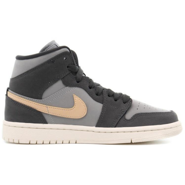 (WMNS) Air Jordan 1 Mid 'Iron Grey Onyx' Women's BQ6472-020