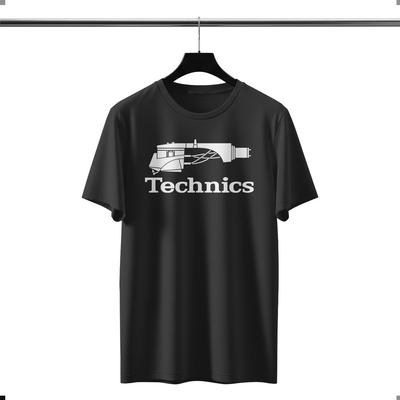 Koszulka z zabawnym logo firmy audio Technics Rozmiar S-5XL Wyprodukowano w USA Koszulka Unisex