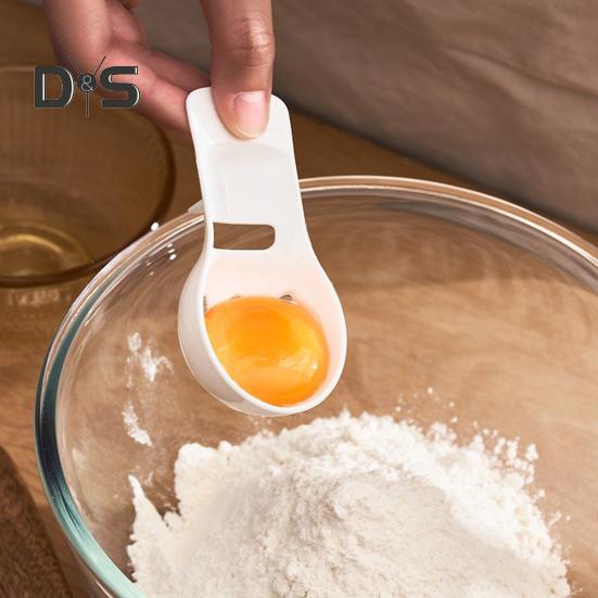Egg Yolk Separator Food Grade Kitchen Gadget for Easy Egg White & Yolk Separation Baking Tool for Cakes Muffins
