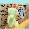 Adorable Porte-clés Dinosaure en Peluche Mignon Charme Dessin Animé Pour Étudiants Et Clés de Voiture