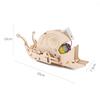 Physics STEM Technology Gadget Teaching Aids Kids Science Toys Electric Snail Educational Toys for Children DIY Craft