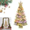 Holiday Home Interior Embellishment Christmas Handmade Door Hanging Kit, Patchwork Tree Decoration DIY Sewing Year Round Garden And Seaside Decor Set,